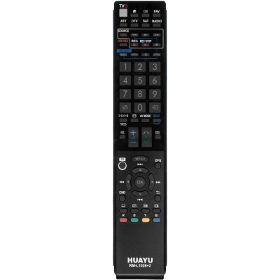 Универсальный пульт Huayu для Sharp RM-L1026+2 в корпусе GA841WJSA универсальный для LCDTV