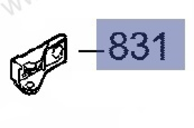 Цинковый литой блок подшипника