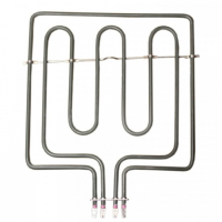 ТЭН духовки 2500W(1000+1500), нерж, L365х330мм, двойной, универсальный, 230V