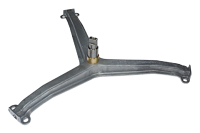 Крестовина барабана стиральной машины Indesit 109633, 282747, 145034, надпись на крестовине 21009933302, лучи 23,3 см, вал 6,7 см, d-25 мм, под болт