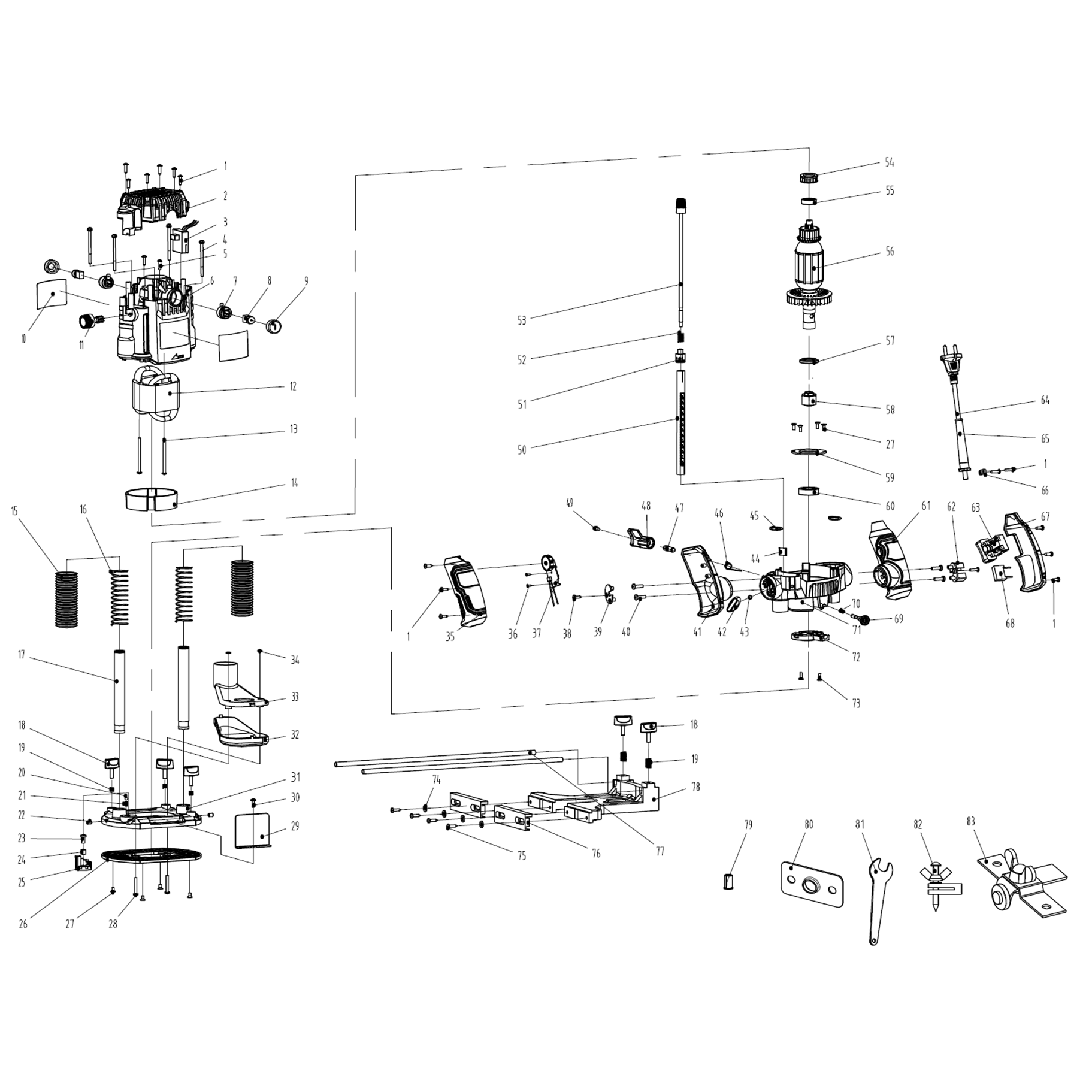 Фрезер универсальный ФМ-1650