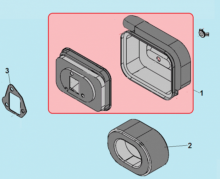7 ВОЗДУШНЫЙ ФИЛЬТР ГЕНЕРАТОР CHAMPION DG6501ES +ATS