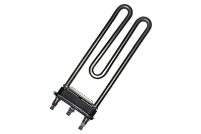 Тэн 1900W, прямой, с отверстием под датчик, L=185 мм, l=15 мм, резинка ровная, T-Controls, для Samsung